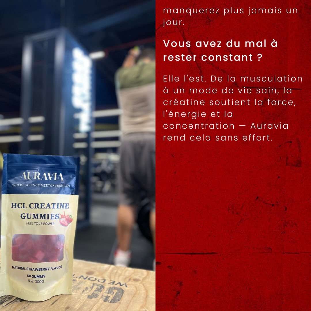 AURAVIA - Creatine HCL Gummies
