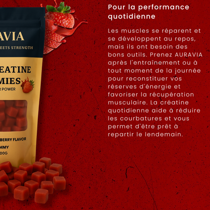 AURAVIA - Creatine HCL Gummies
